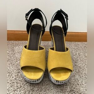 Anthropology Holding Horses wedges -9 1/2